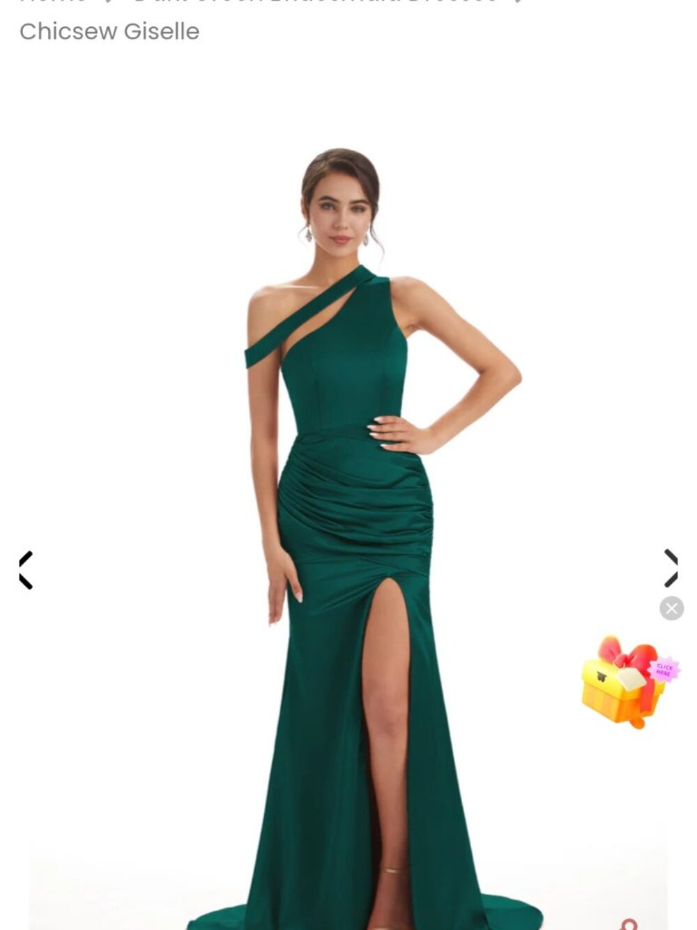 Chicsew Dark Green Bridesmaid Dresses